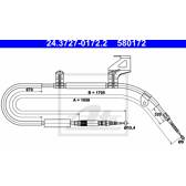 Seilzug, Feststellbremse ATE - 24.3727-0172.2
