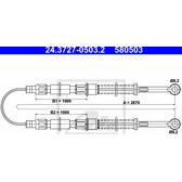 Seilzug, Feststellbremse ATE - 24.3727-0503.2