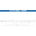 Seilzug, Feststellbremse ATE - 24.3727-0589.2