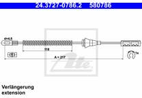 Seilzug, Feststellbremse
