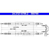 Seilzug, Feststellbremse ATE - 24.3727-0790.2