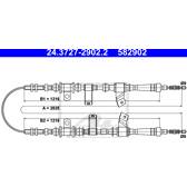 Seilzug, Feststellbremse ATE - 24.3727-2902.2