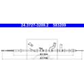 Seilzug, Feststellbremse ATE - 24.3727-3209.2