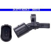 Sensor, Raddrehzahl ATE - 24.0711-6234.3