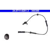 Sensor, Raddrehzahl ATE - 24.0711-6281.3