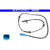 Sensor, revoluciones de la rueda ATE - 24.0711-5124.3