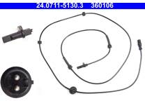 Sensor, rotações da roda
