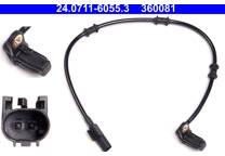 Sensor, rotações da roda