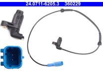 Sensor, rotações da roda