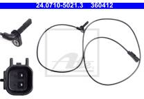 Sensor, wheel speed