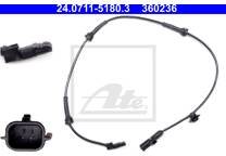Sensor, wheel speed