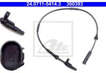 Sensor, wheel speed
