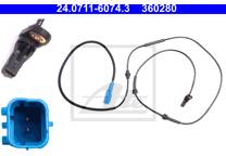 Sensor, wheel speed