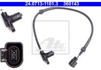 Sensor, wheel speed