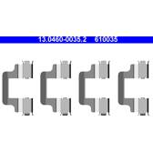 Tillbehörssats, skivbromsbelägg ATE - 13.0460-0035.2