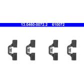 Tillbehörssats, skivbromsbelägg ATE - 13.0460-0072.2