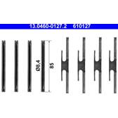 Tillbehörssats, skivbromsbelägg ATE - 13.0460-0127.2