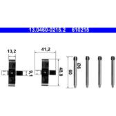 Tillbehörssats, skivbromsbelägg ATE - 13.0460-0215.2