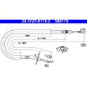 Trekkabel, parkeerrem ATE - 24.3727-0179.2