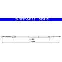 Trekkabel, parkeerrem ATE - 24.3727-3415.2