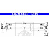 Tubo flexible de frenos ATE - 24.5146-0330.3