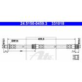 Tubo flexible de frenos ATE - 24.5150-0459.3