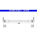 Tubo flexible de frenos ATE - 24.5201-0182.3