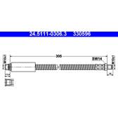 Tubo flexível de travão ATE - 24.5111-0306.3