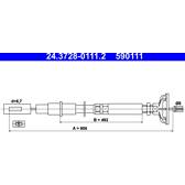 Vajer, koppling ATE - 24.3728-0111.2