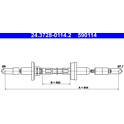 Vajer, koppling ATE - 24.3728-0114.2