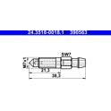 Ventilationsskruv /-ventil ATE - 24.3518-0018.1