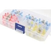 Scatola da 100 connettori saldabili retrattili AUTOBEST - 262861