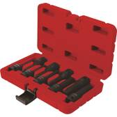 Set di 9 bussole a impatto con attacco quadro da 1/2" AUTOBEST - 331061