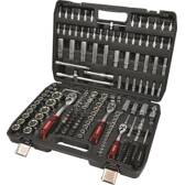 Coffret cliquet 1/4 3/8 1/2 - 171pièces AUTOBEST - 329481
