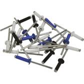 24 rivets pour plaque immatriculation + 1 foret AUTOBEST - 315451