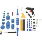 Kit débosselage sans peintures : petits et gros impacts - 62 pièces  AUTOBEST - 331031