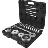 Coffret d'extraction et de montage de roulement de roue - 31 pièces  AUTOBEST - 331181
