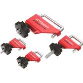 Juego de 4 abrazaderas para tubos y mangueras AUTOBEST - 331301