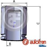 Piston- brake caliper AUTOFREN SEINSA - D025377