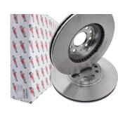 Brake disc set (2) AUTOMEGA - 120015810