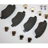 Front brake pad set AUTOMEGA - 120073310