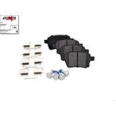 Rear brake pad set AUTOMEGA - 242365610