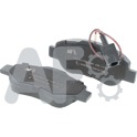 Kit di 4 pastiglie freno anteriori AUTOMOTOR - PBP0148
