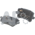 Kit di 4 pastiglie freno posteriori AUTOMOTOR - PBP0079