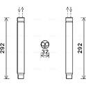 Bouteille déshydratante AVA QUALITY COOLING  - BWD445