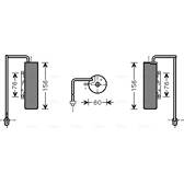 Bouteille déshydratante AVA QUALITY COOLING  - OLD453