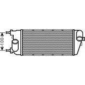 Intercooler, charger AVA QUALITY COOLING  - FTA4391