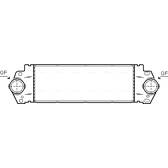 Intercooler, charger AVA QUALITY COOLING  - VNA4233