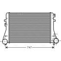 Intercooler, charger AVA QUALITY COOLING  - VNA4306