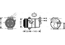 Compresseur climatisation